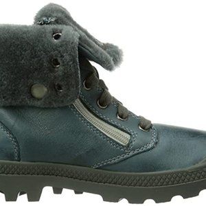 Palladium Baggy leather with fur boots